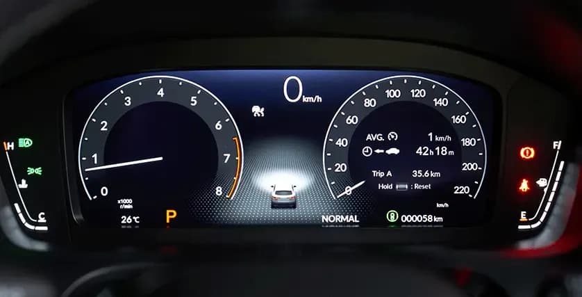 Honda ZR-V Driver Information Screen
