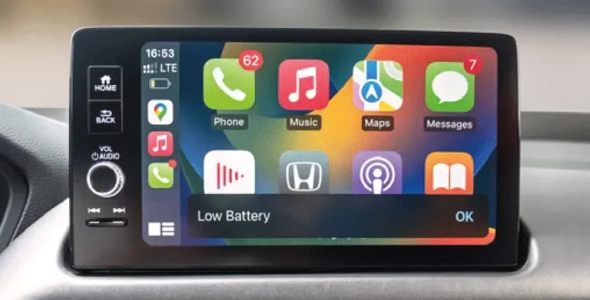 9” Full Color Display Audio