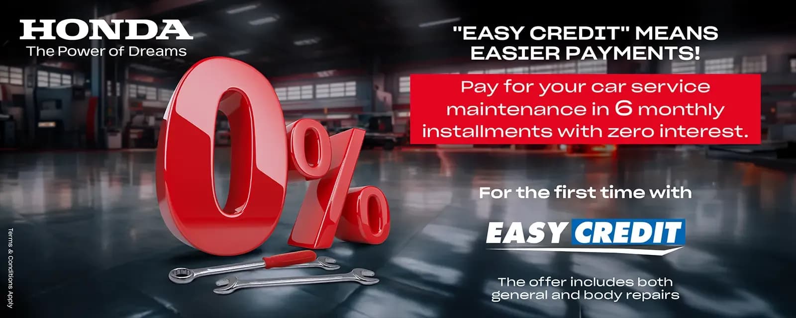 Honda first time offer