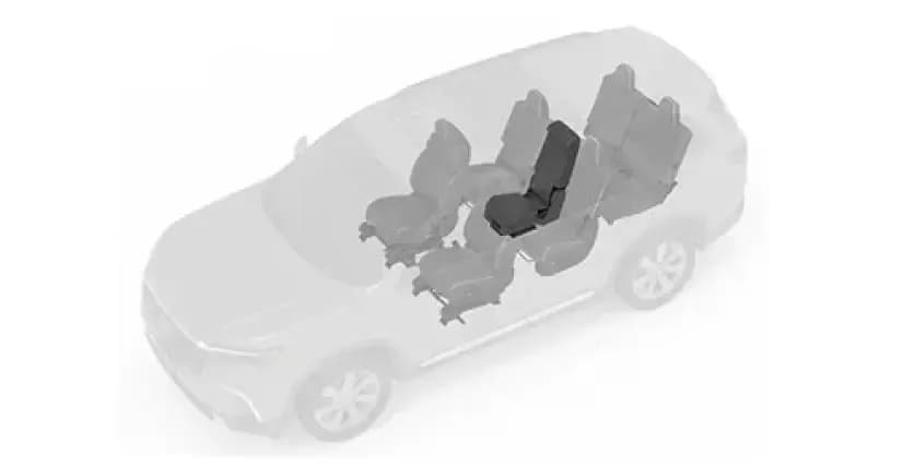 Full down 2nd row seats