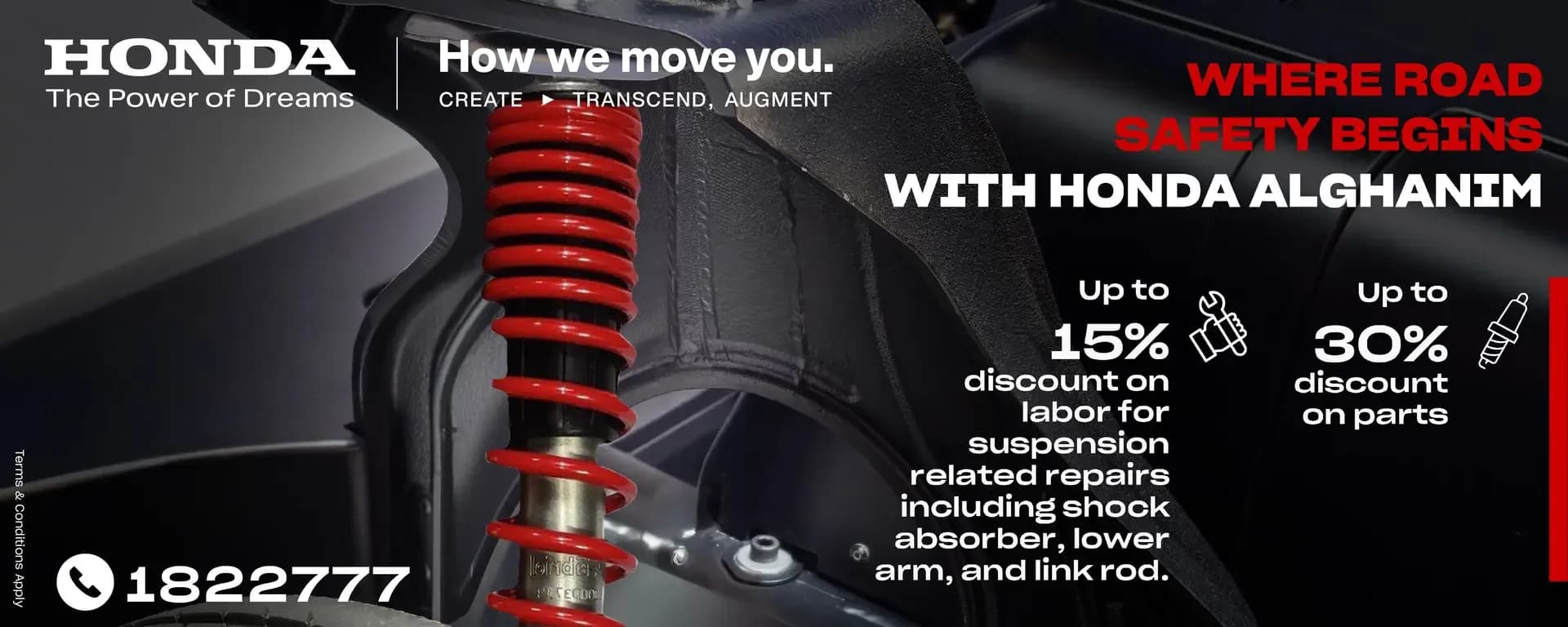 Honda Suspension Offers