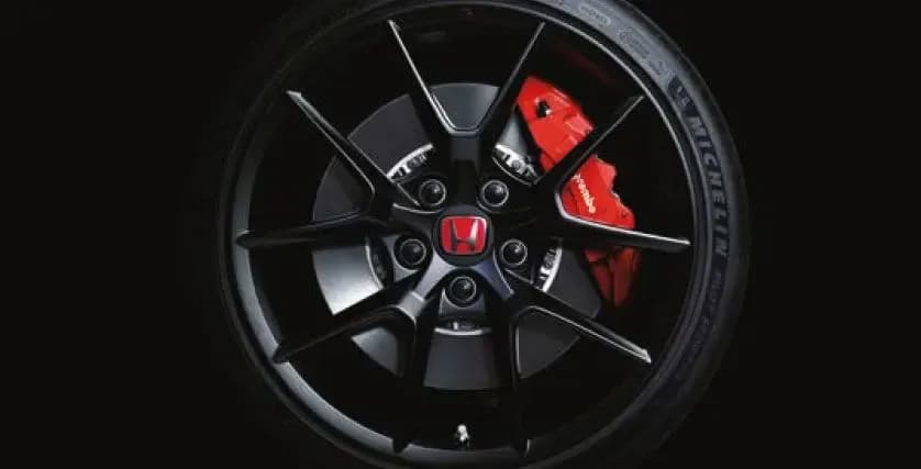 Honda Civic Type R 19” Black Wheels