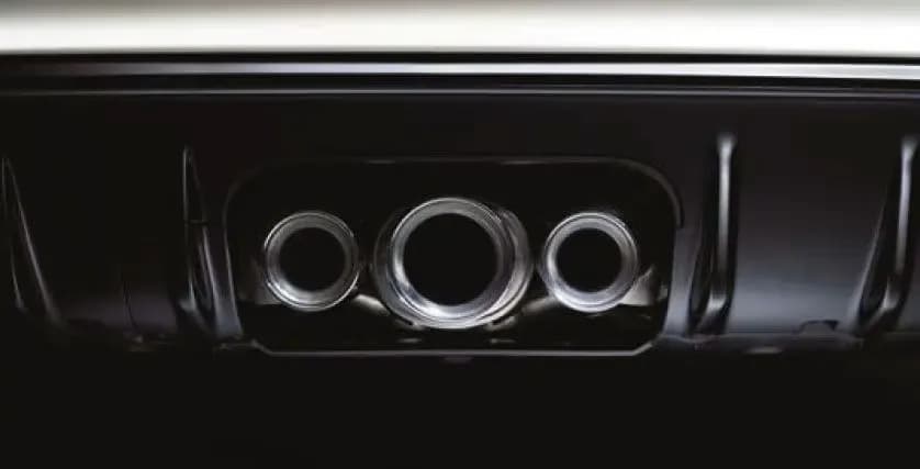 Honda Civic Type R Exhaust Outlets